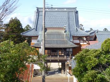 勝念寺墓地の外観